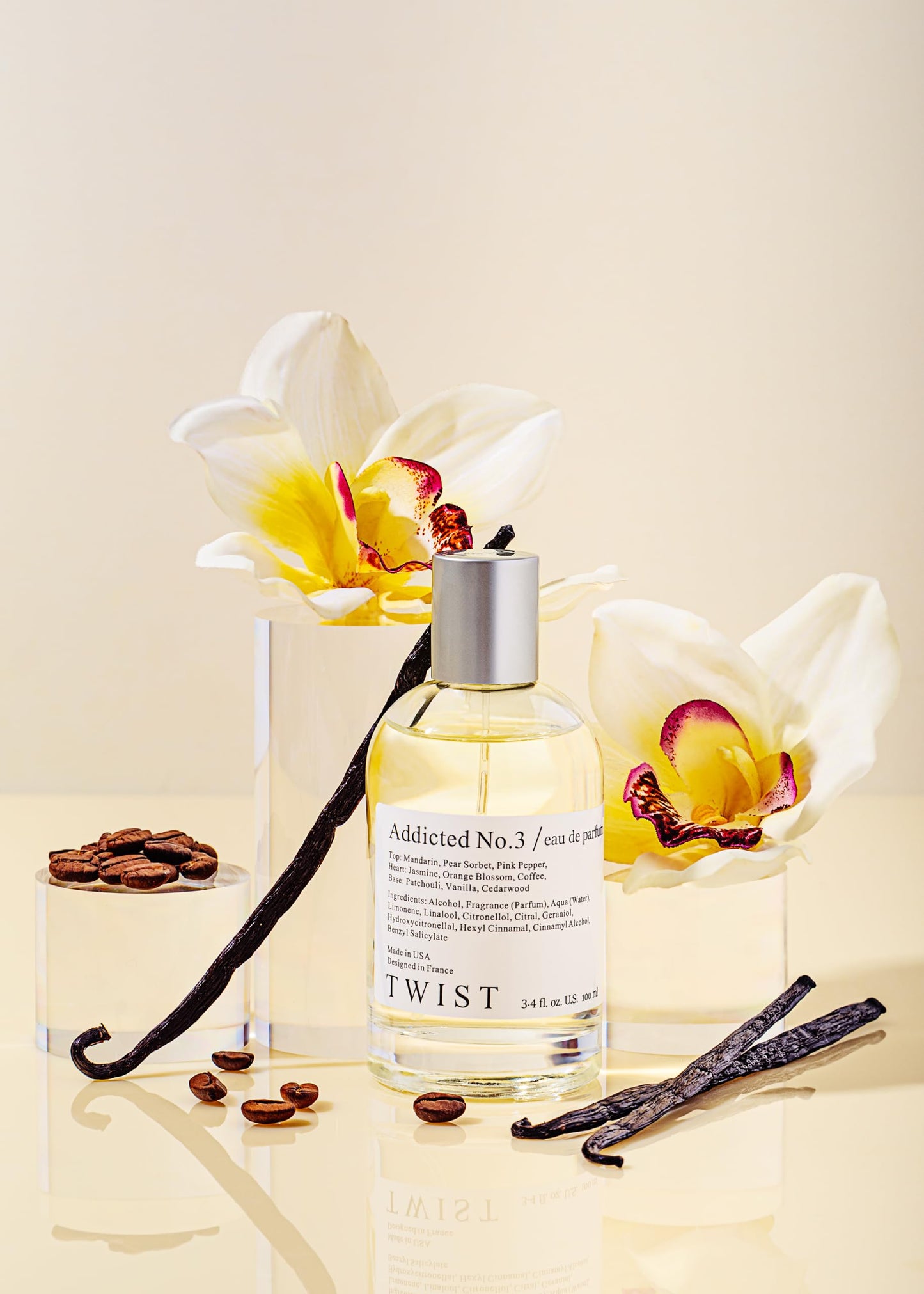 Twist - Addicted No. 3 - Eau De Parfum Inspired by Y. B.lack O.pium Long-Lasting Perfume For Women, Amber & Vanilla, Vegan, Clean Ingredients Beauty & Personal Care HOUSE OF TWIST
