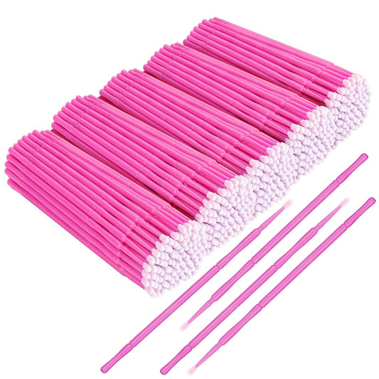 500 PCS Disposable Micro Applicator Brush, Gelme Nutri Micro swabs,Head Bendable Ultrafine Eyelash Extension Brushes for Makeup and Personal Care Beauty & Personal Care Gelme Nutri