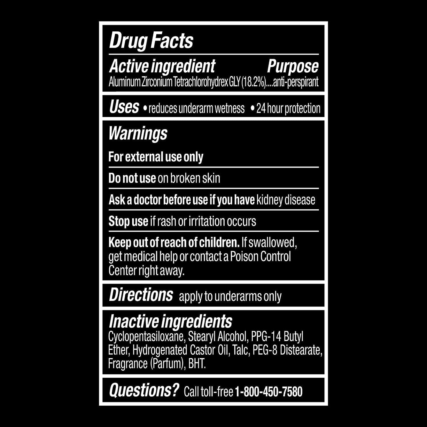 AXE Black Antiperspirant Deodorants Stick, 2.7 Oz (Pack of 2) Beauty and Personal Care AXE