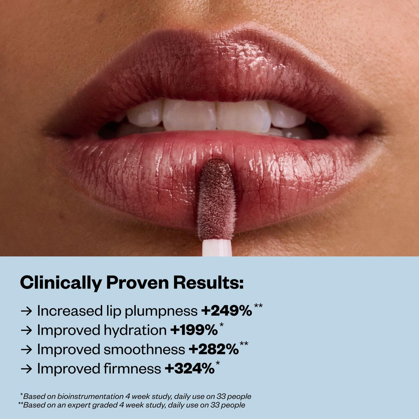 Kosas Wet Lip Oil Gloss - Plumping Peptide Lip Treatment Gloss in Sheer Rich Brown, Hydrating with Hyaluronic Acid, Peptides & Plant Oils, Non-Sticky, Beauty & Personal Care Kosas