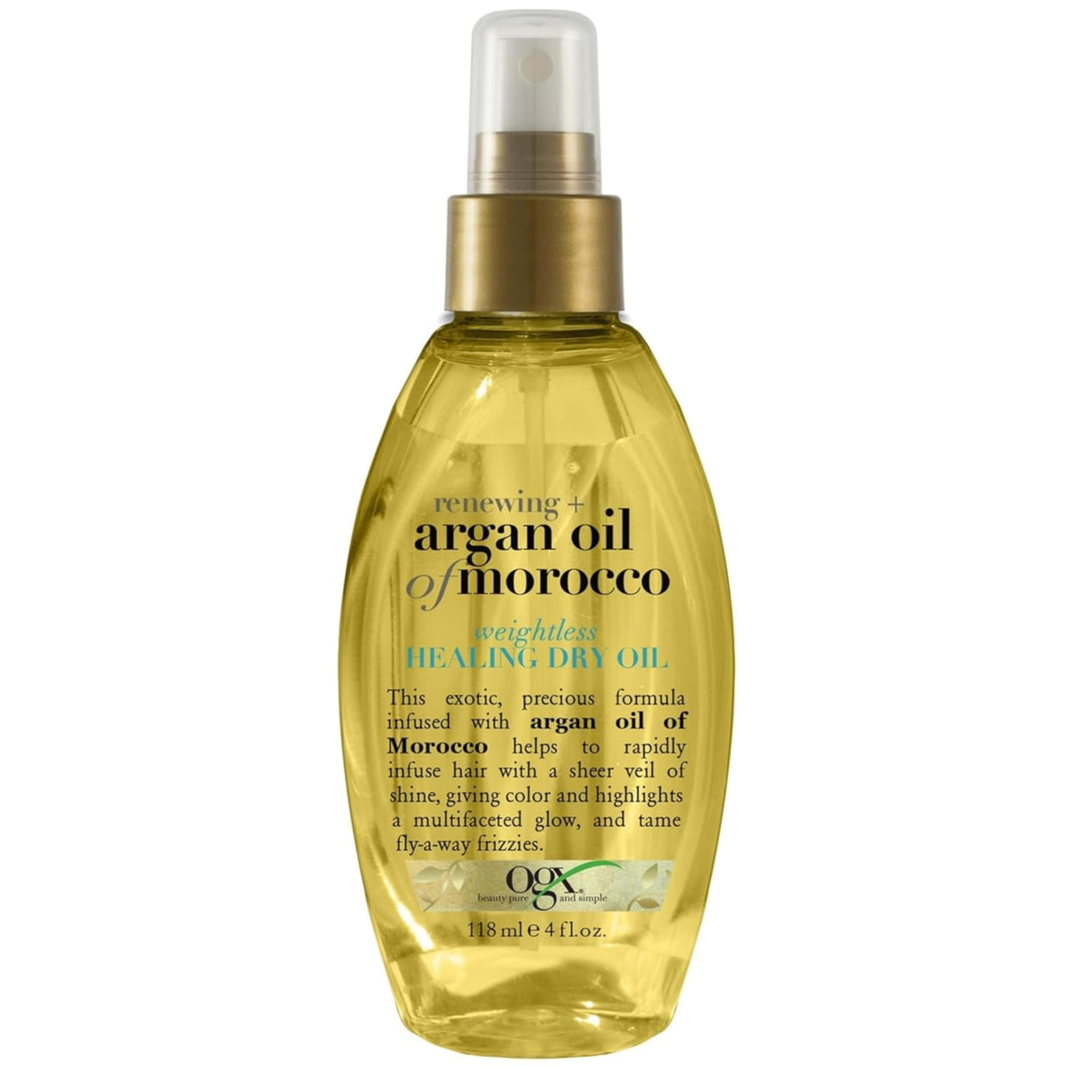 OGX Moroccan Argan Oil Weightless Dry Oil 4oz (3 Pack)