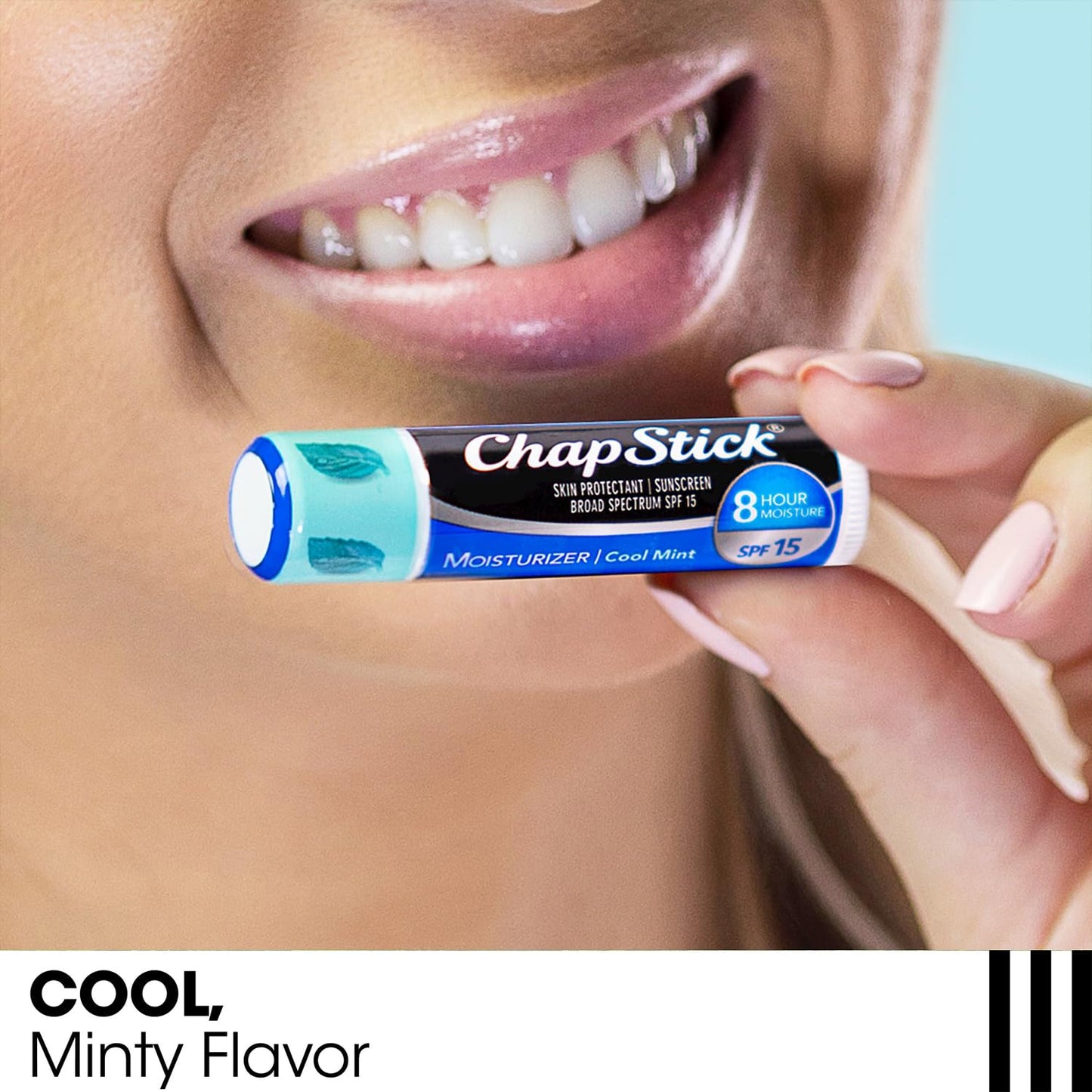 ChapStick Moisturizer 2-in-1 Lipcare SPF 15, Original, Black Cherry, Cool Mint, 3-Pack - Sunscreen Lip Balm with Aloe Vera and Vitamin E, 0.15 Oz Ea Beauty & Personal Care ChapStick