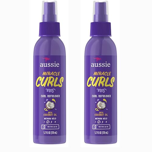 Aussie Miracle Curls Curl Refresher Maximum Hold 5.7 Ounce (170ml) (Pack of 2) Beauty & Personal Care Aussie
