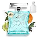 Eternal Fragrance - Eternal Icon - Inspired by Iconic Bergamot Green Tea Perfume - 3.4 oz (100ml) - EDP - Clean Ingredients - Unisex Perfume for Men Beauty & Personal Care Eternal Fragrance