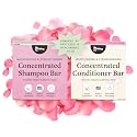 The Earthling Co. Moisturizing Peptide Shampoo & Conditioner Bar Set For Hair Growth, Strength, Repair & Split Ends - Sulfate & Paraben Free Beauty & Personal Care The Earthling Co.