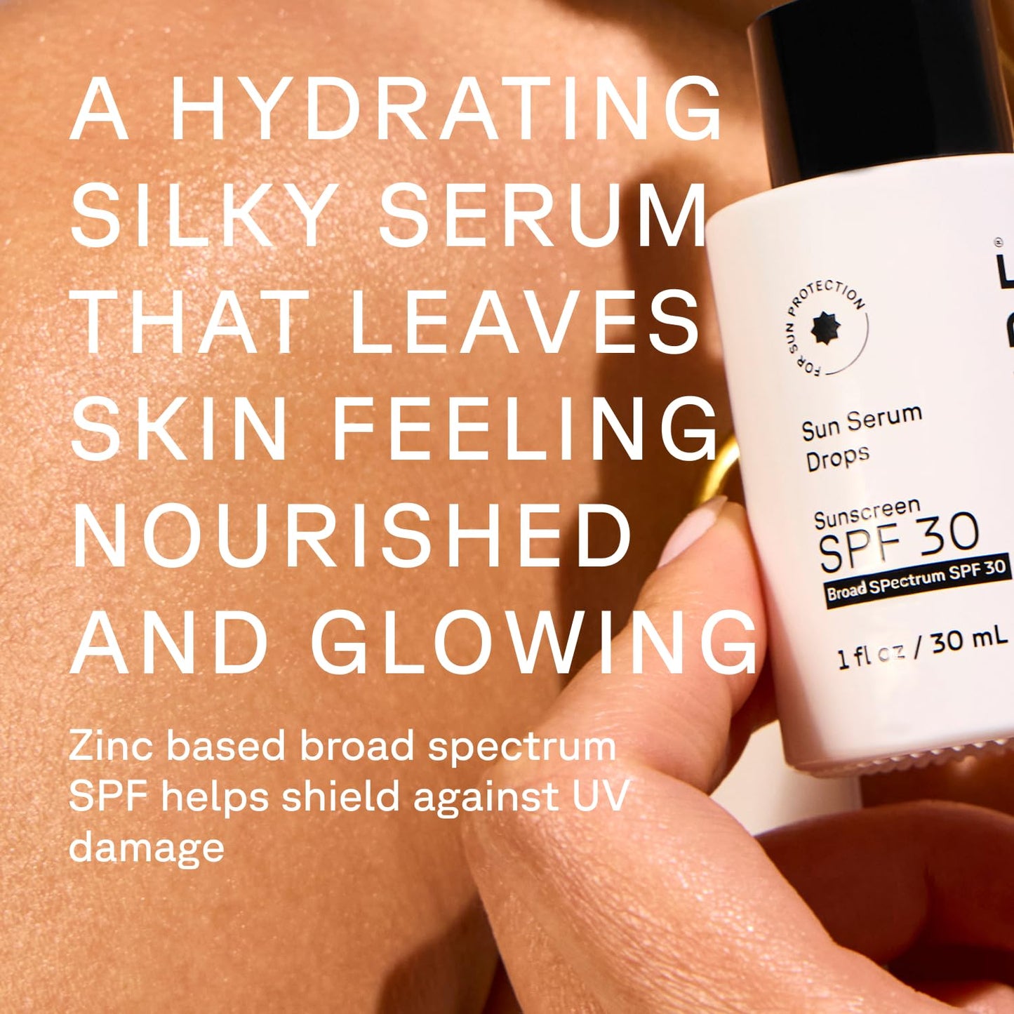 Acure Sun Serum Drops SPF 30 - Hydrating Sunscreen Serum & Reef-Safe Broad-Spectrum Protection, Skincare for Beauty Glow, Sheer UV Shield, Use Beauty & Personal Care Acure