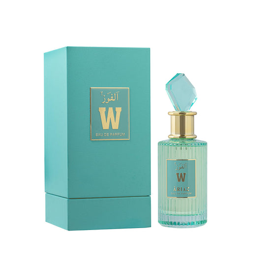 ARIAZ W (Win) Eau De Parfum for Women - A Clean Floral Fragrance with Bergamot, Orange Blossom, Jasmine, Vanilla & White Musk - Long Lasting Oil Based Beauty & Personal Care ARIAZ