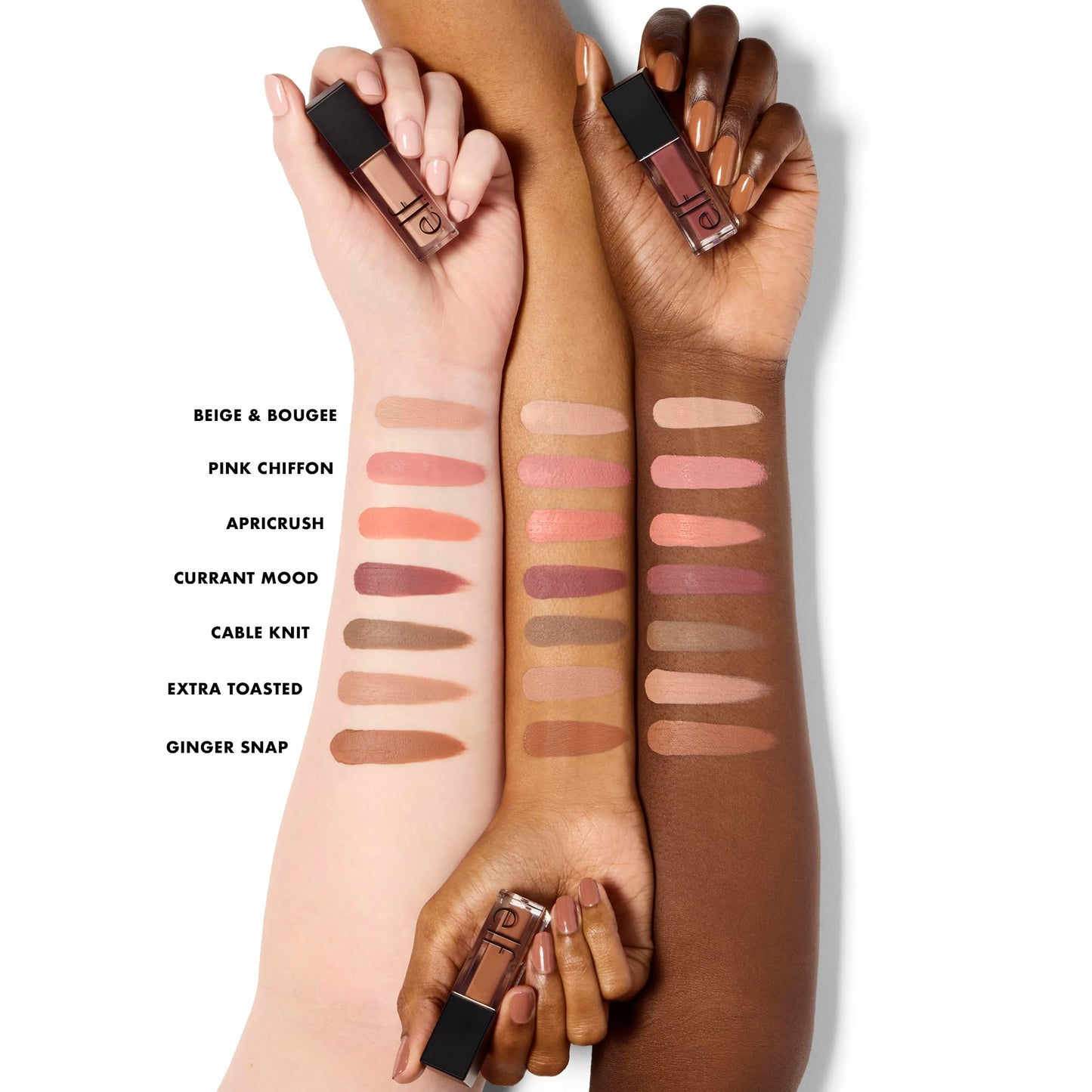 e.l.f. Liquid Velvet Eyeshadow, Crease-Resistant Liquid-to-Powder Eyeshadow For A Rich, Soft-Matte Finish, Vegan , Extra Toasted Beauty & Personal Care e.l.f.