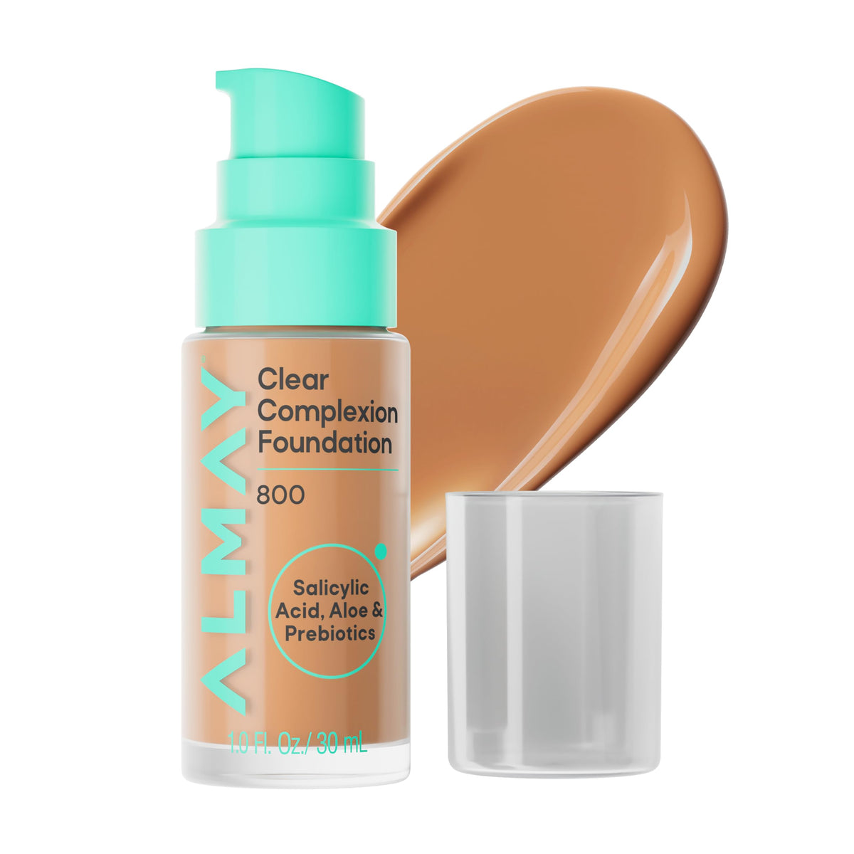 Almay Clear Complexion Foundation, 800, 1 fl oz