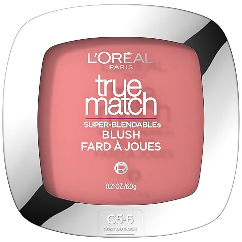 L’Oréal Paris True Match Super-Blendable Powder Blush, Rosy Outlook, 0.21 Oz (Packaging May Vary) Beauty & Personal Care L'Oreal Paris