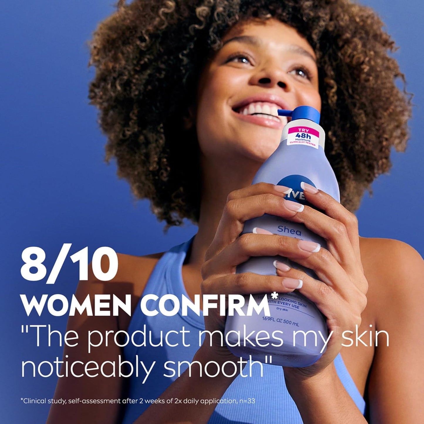 NIVEA Shea Daily Moisture Body Lotion, 16.9 oz (Pack of 4) Beauty & Personal Care NIVEA