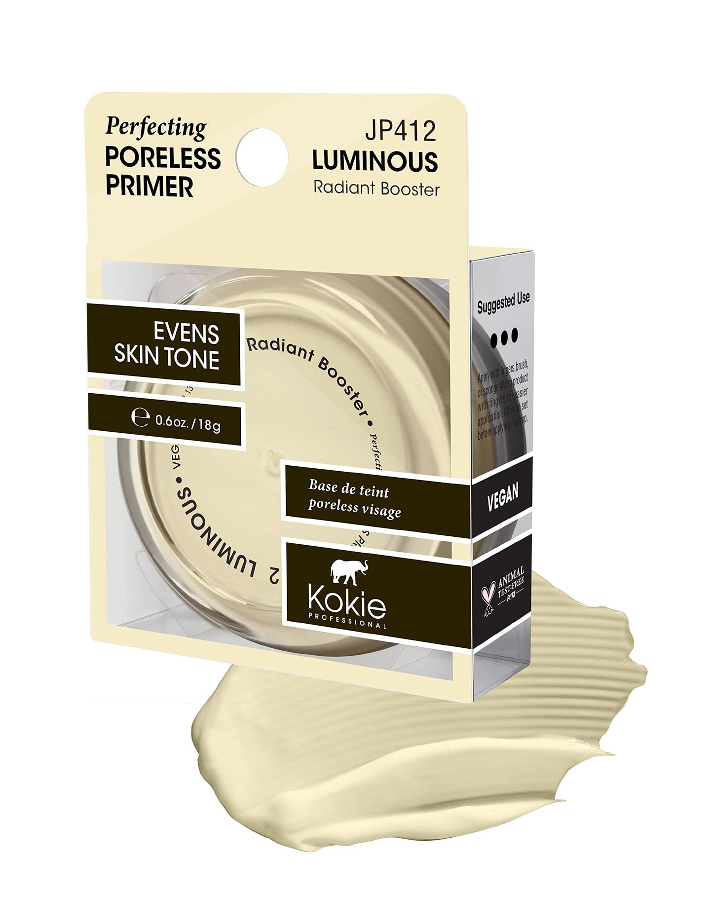 Kokie Cosmetics Luminous Perfecting Poreless Primer Beauty & Personal Care Kokie
