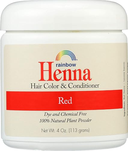 Rainbow Research Red Henna, 4 Ounce (Pack of 2) Beauty & Personal Care Rainbow Research
