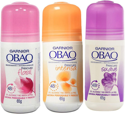 Obao Assorted Deodorant for Women - Pack of 3 Beauty and Personal Care Obao
