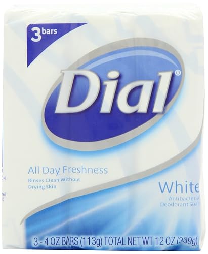 Dial Antibacterial Deodorant Soap, White, 4 Ounce, 9 Bars Beauty & Personal Care Dial