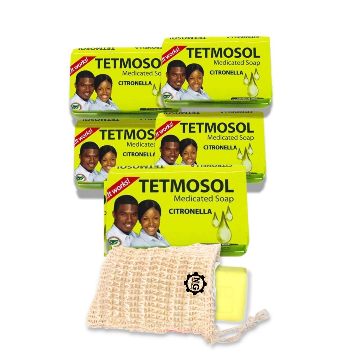 NatoGears Tetmosol Medicated Soap Big Size With Citronella 120g (5)