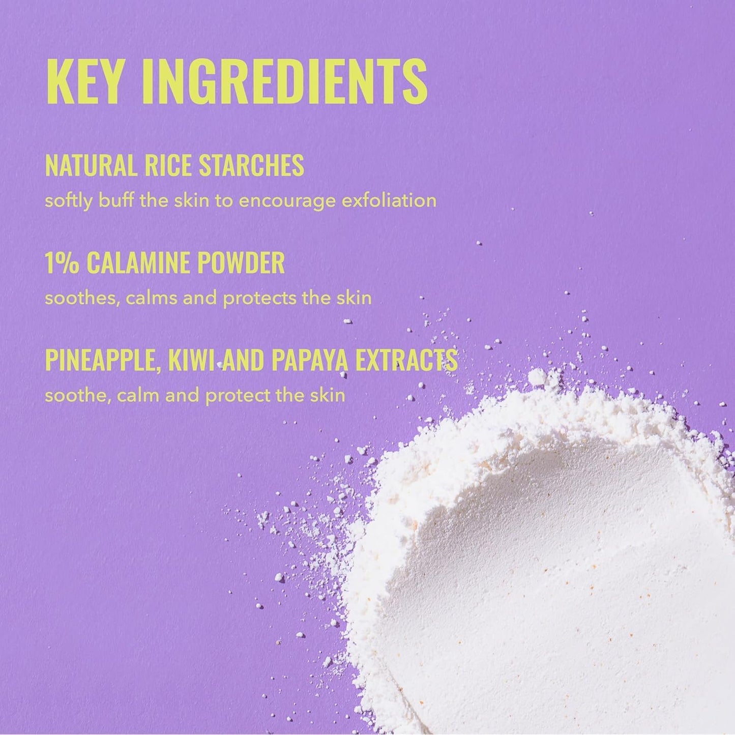 Good Molecules Pineapple Exfoliating Powder - Exfoliating Face Scrub with Natural Enzymes, Gentle Alcohol-Free Facial Cleanser, Skin Care for Face Beauty and Personal Care Good Molecules