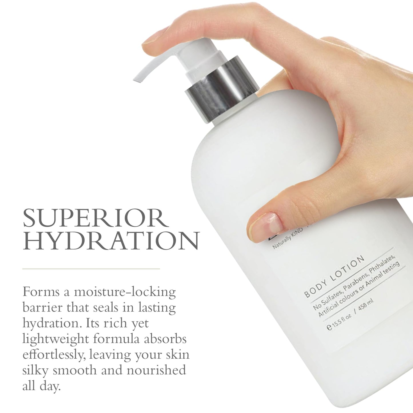 Zero% Unisex Body Lotion - 15.5oz - Light and fresh, Nourishing, Zero Parabens, Sulfates, and Phthalates Beauty & Personal Care Gilchrist & Soames
