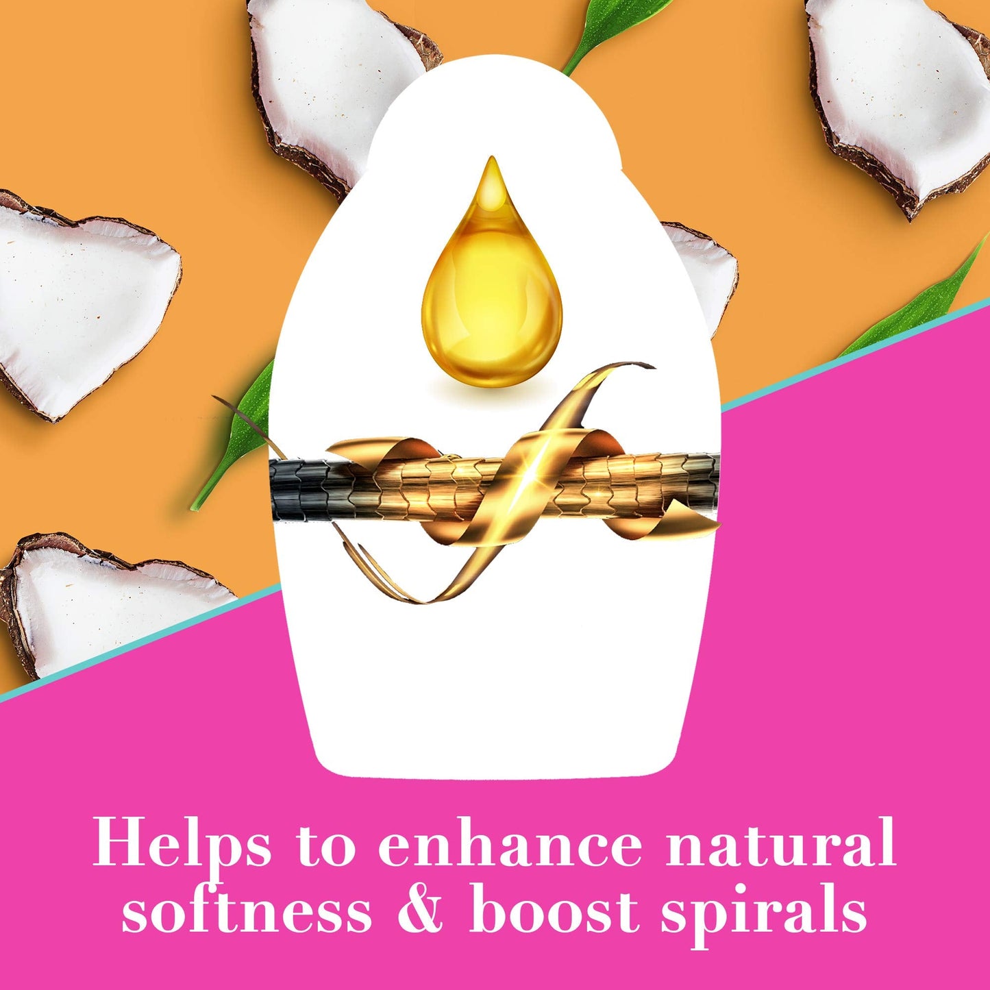 OGX Quenching + Coconut Curls Frizz-defying Curl Styling Milk, 177 ml Beauty & Personal Care OGX