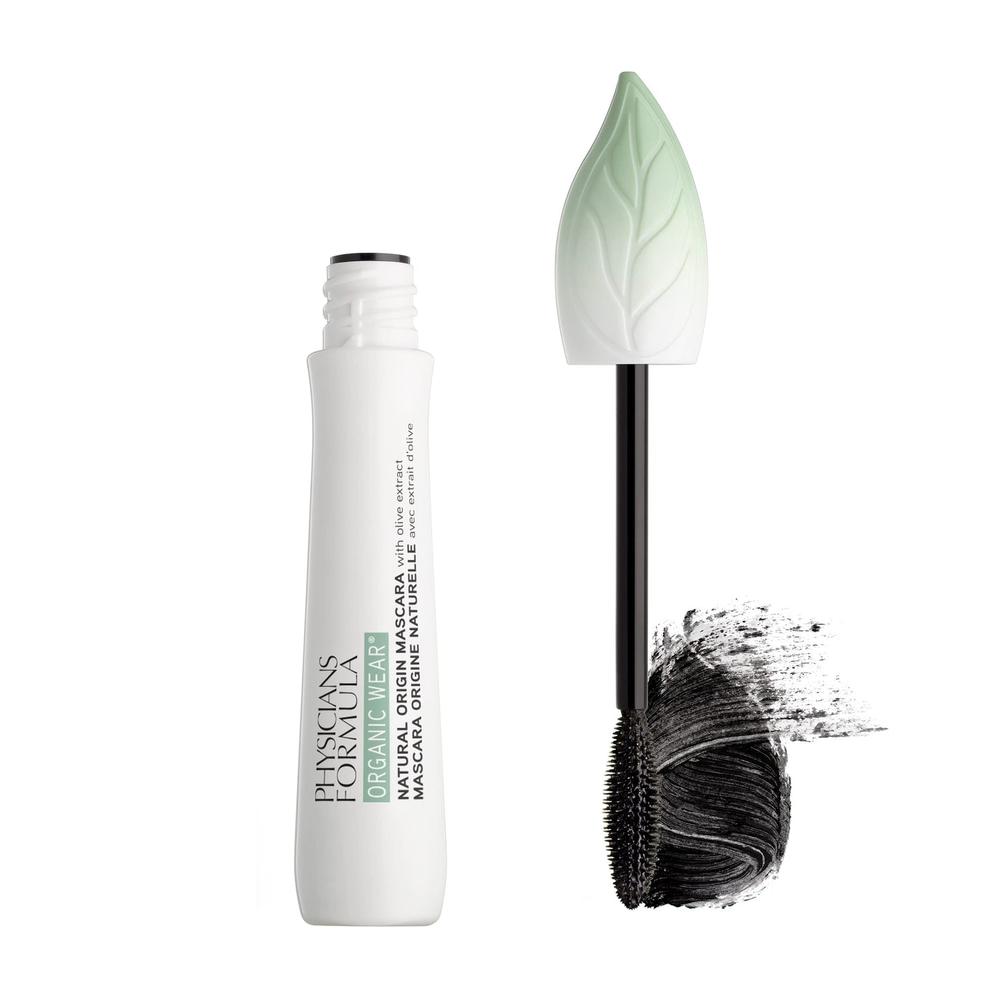 Physicians Formula Organic Wear Lash-Boosting All Natural Mascara, Lifts, Lengthens, For Sensitive Eyes, Dermatologist Tested - Natural Origin Black Beauty & Personal Care Physicians Formula