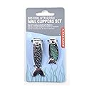 Kikkerland Big Fish & Little Fish Nail Clipper Set Beauty & Personal Care Kikkerland