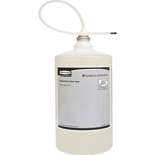 Rubbermaid Commercial Products OneShot Antibacterial Lotion Hand Soap Refill 800mL Compatible with RCP's Touchless OneShot Lotion Dispensers Beauty & Personal Care Rubbermaid Commercial Products