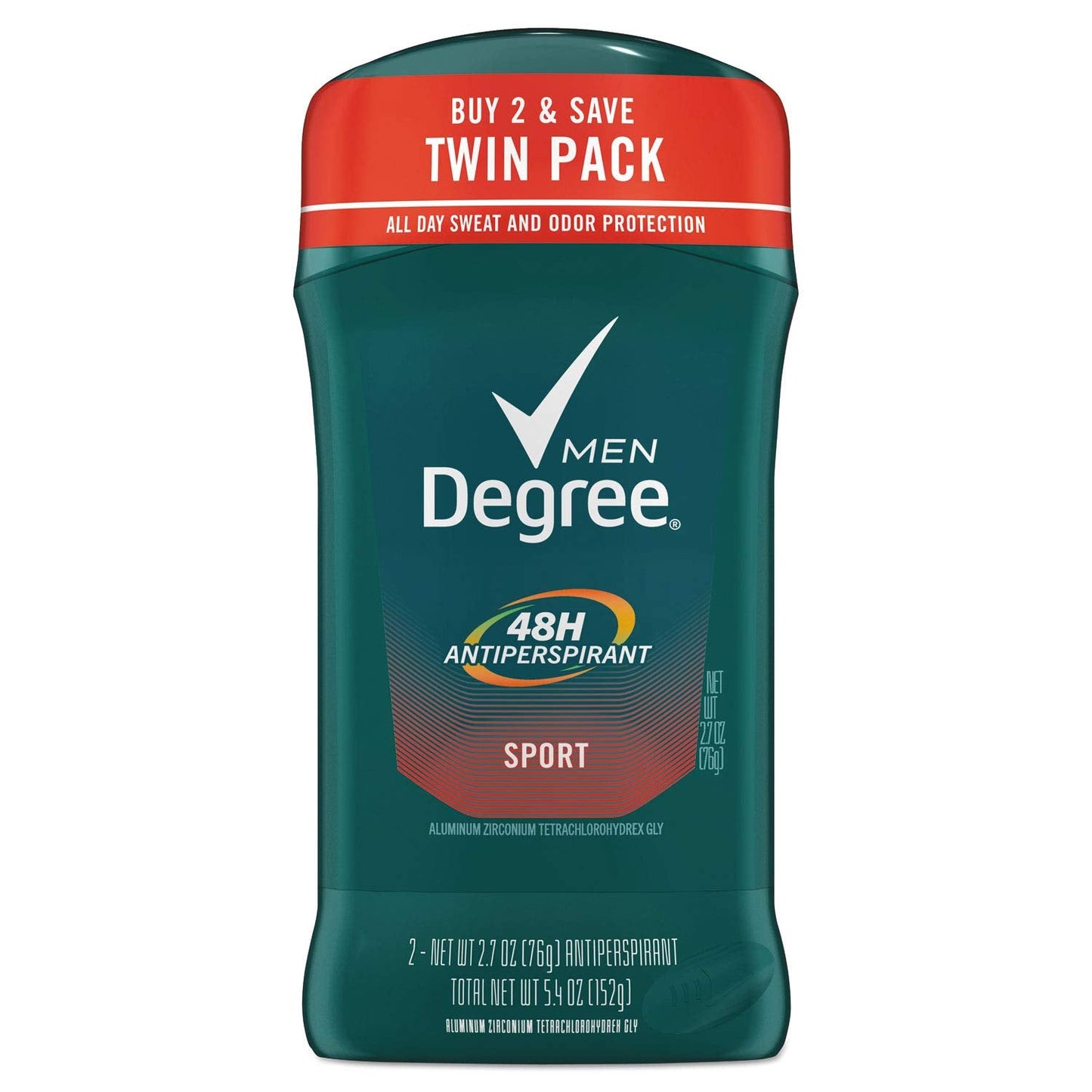 Degree Men Dry Protection Antiperspirant Sport 2.7 oz, 2 pk(Pack of 6) Beauty and Personal Care Degree