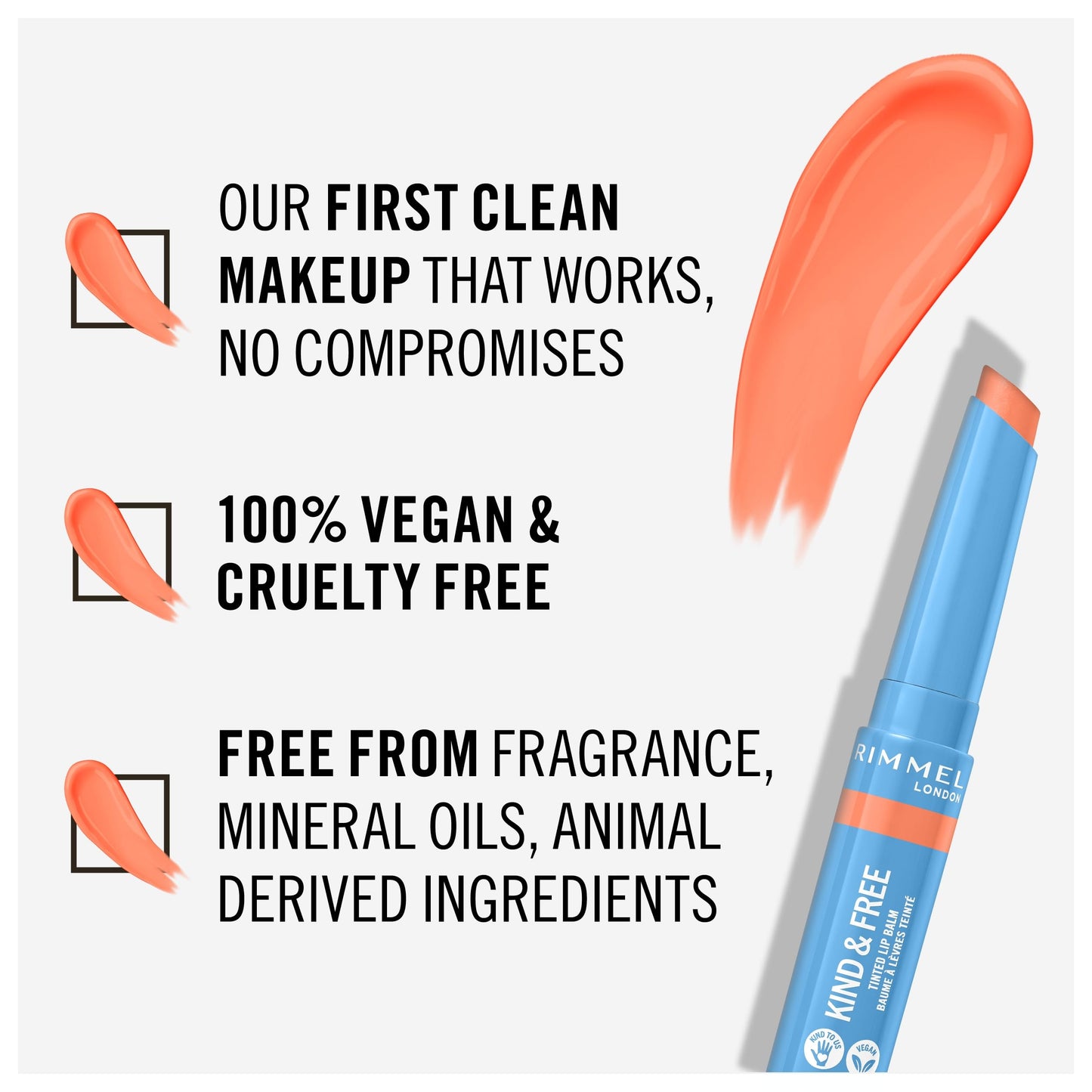 Rimmel Kind & Free Tinted Lip Balm, 003 Tropical Spark, 1.7g (0.05 oz) Beauty and Personal Care Rimmel