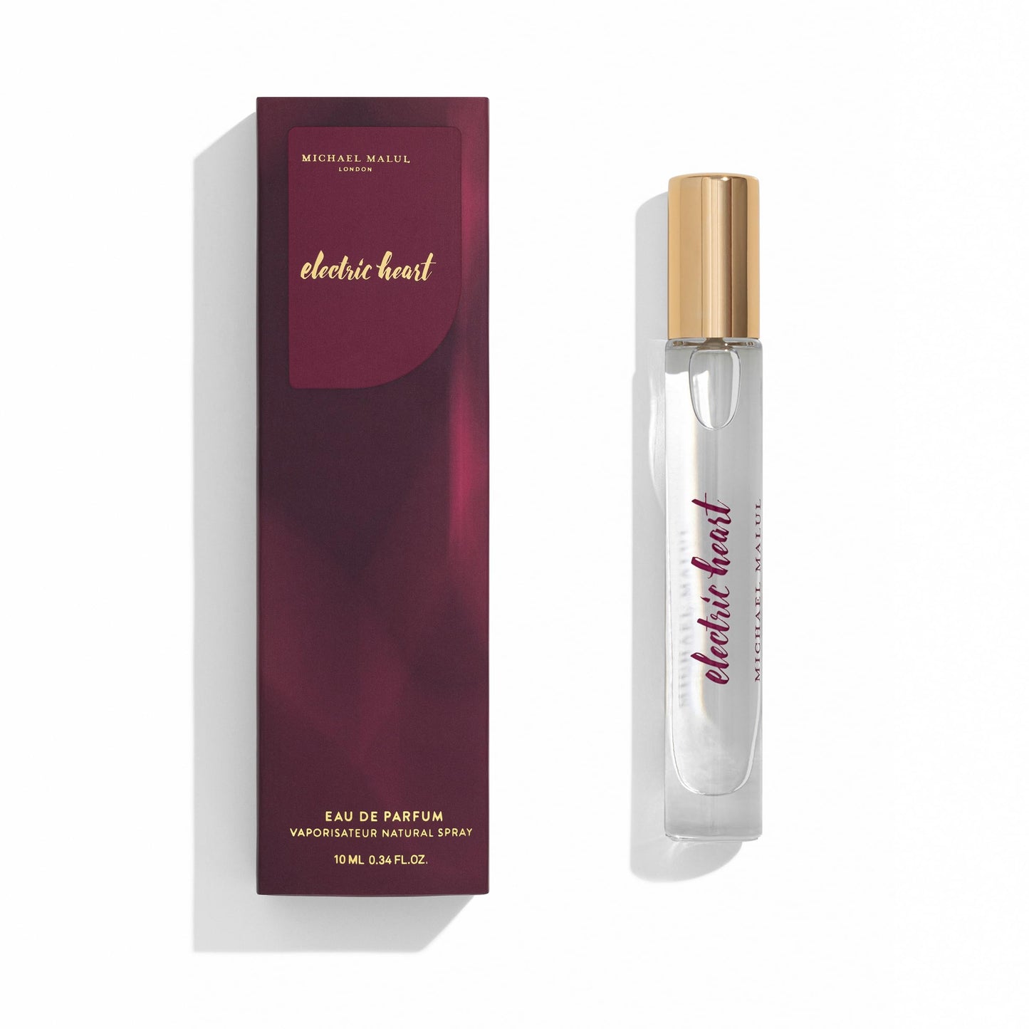 Michael Malul Electric Heart Eau de Parfum for Women - 10ml Travel Size Beauty & Personal Care Michael Malul