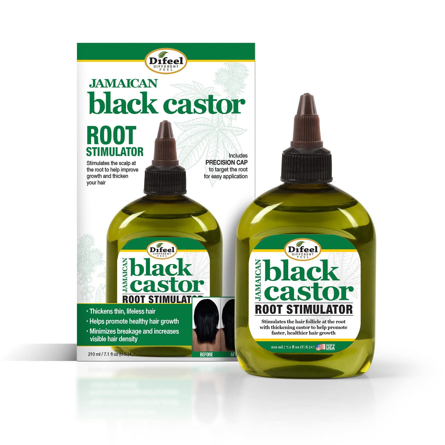 Difeel Jamaican Black Castor Superior Growth Root Stimulator 7.1 ounces Beauty & Personal Care Difeel