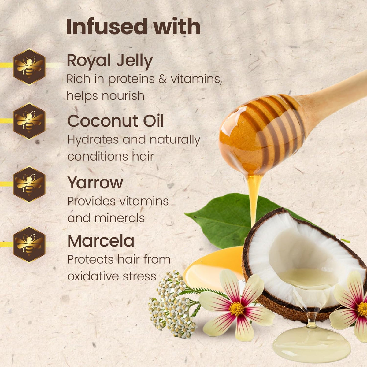 Tio Nacho Ultra-Moisturizing Frizz Control Conditioner with Organic Coconut Oil and Royal Jelly, Deep Hydration and Shine for Dry or Damaged Hair,