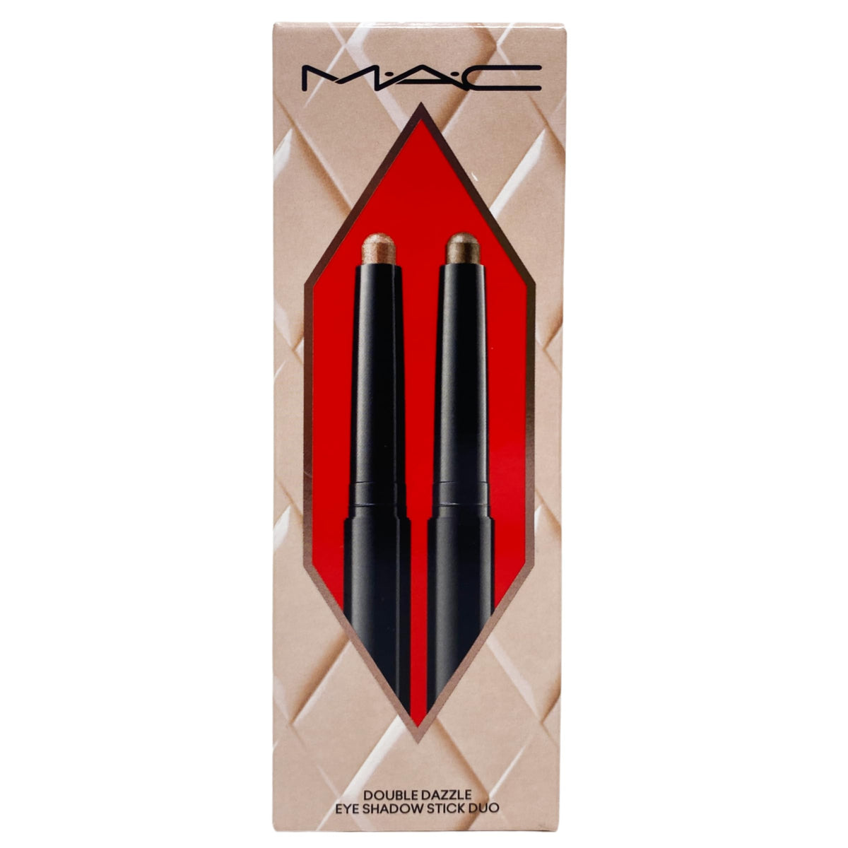 MAC M·A·C Cosmetics Holiday Exclusive Double Dazzle Eye Shadow Stick Duo - Subliminal Spark and Taupe It Off