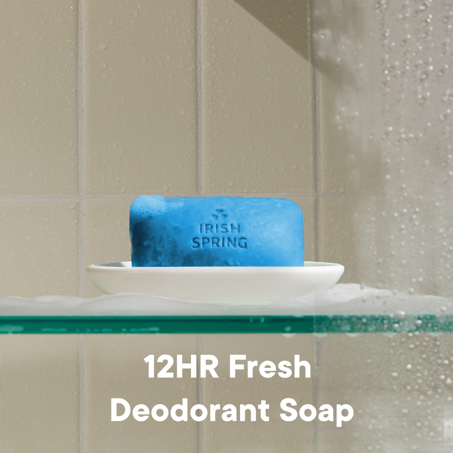 Irish Spring Icy Blast Bar Soap for Men, Mens Soap, Smell Fresh and Clean 12 Hours, Men Bars Washing Hands Body, Mild Skin, Recyclable Carton, 24 Beauty & Personal Care Irish Spring
