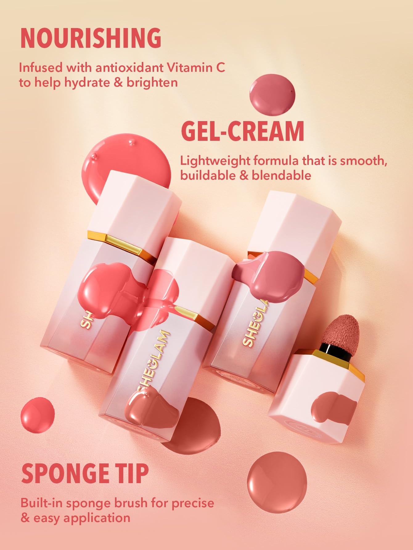 SHEGLAM Color Bloom Liquid Blush Makeup for Cheeks Matte Finish -Real Deal Beauty and Personal Care SHEGLAM