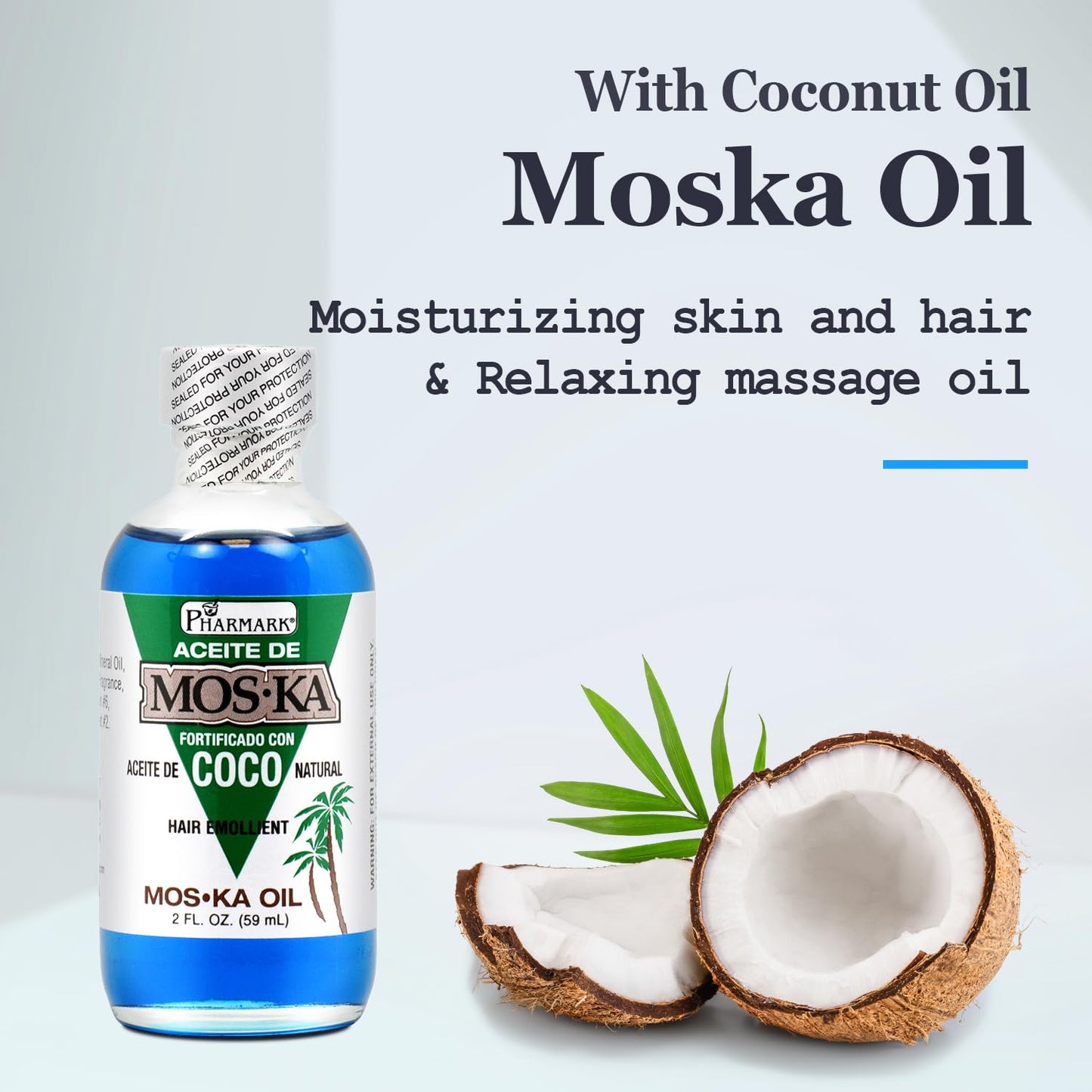 Aceite De Moska Fortificado Con Aceite De Coco 2 Oz. Beauty & Personal Care Pharmark
