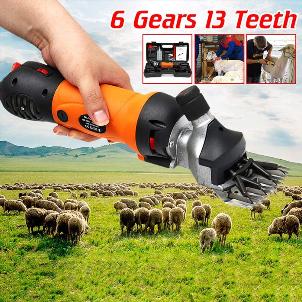 GagalU Professional Goat Shears Clipper Trimmer,Electric Sheep Shearing Machine,Sheep Shearing Machine,Sheep Electric Hair Clipper,Grooming Sheep Beauty and Personal Care GagalU