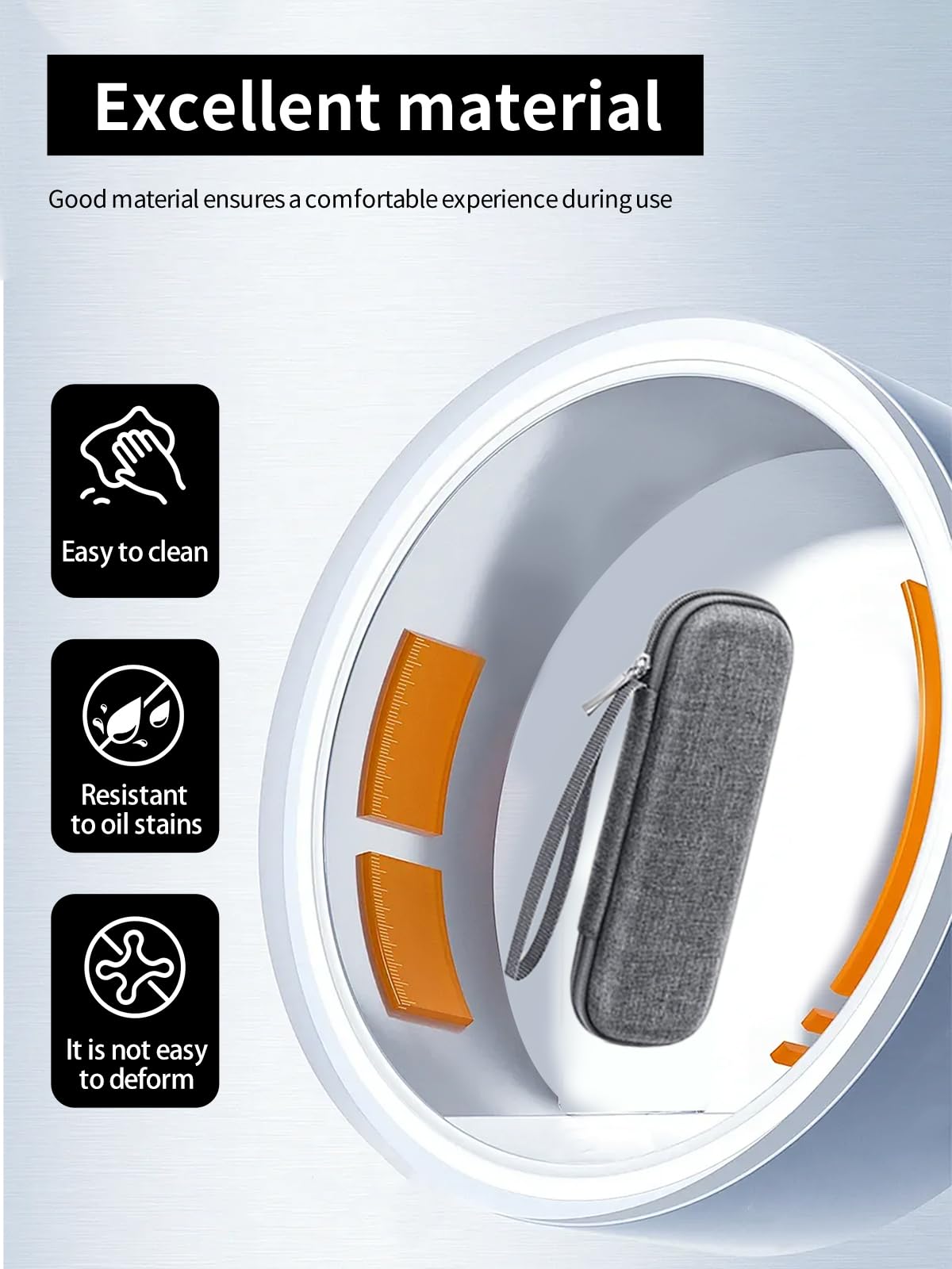 Storage Bag for Razor Storage Bag?360 Protective Bag Carrying Case with Water-Resistant?Grey. Beauty and Personal Care WUNIAK