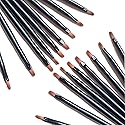100 Pieces Disposable Lip Brushes Multifunctional Beauty Makeup Brush Lipstick Gloss Eyeshadow Applicator Smudge Cosmetic Tool Set Beauty & Personal Care HSJH
