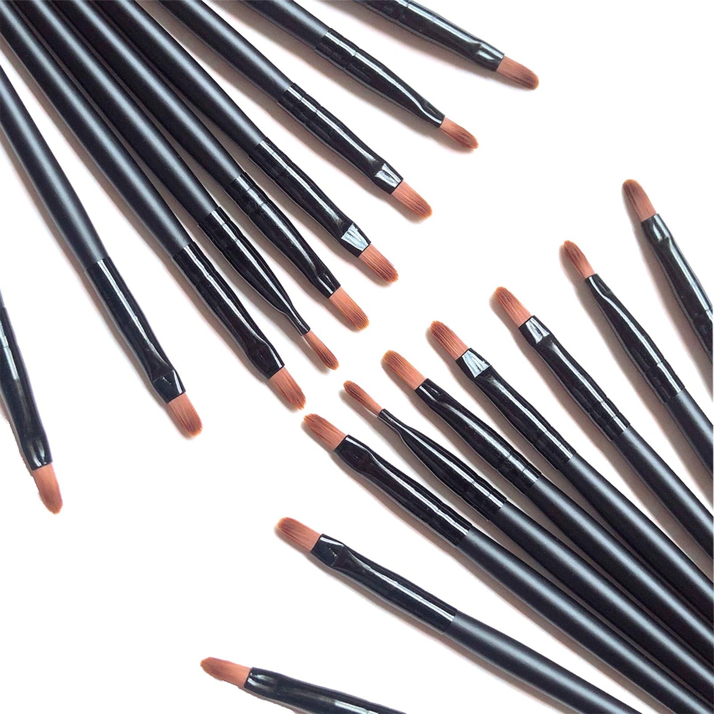 100 Pieces Disposable Lip Brushes Multifunctional Beauty Makeup Brush Lipstick Gloss Eyeshadow Applicator Smudge Cosmetic Tool Set Beauty & Personal Care HSJH