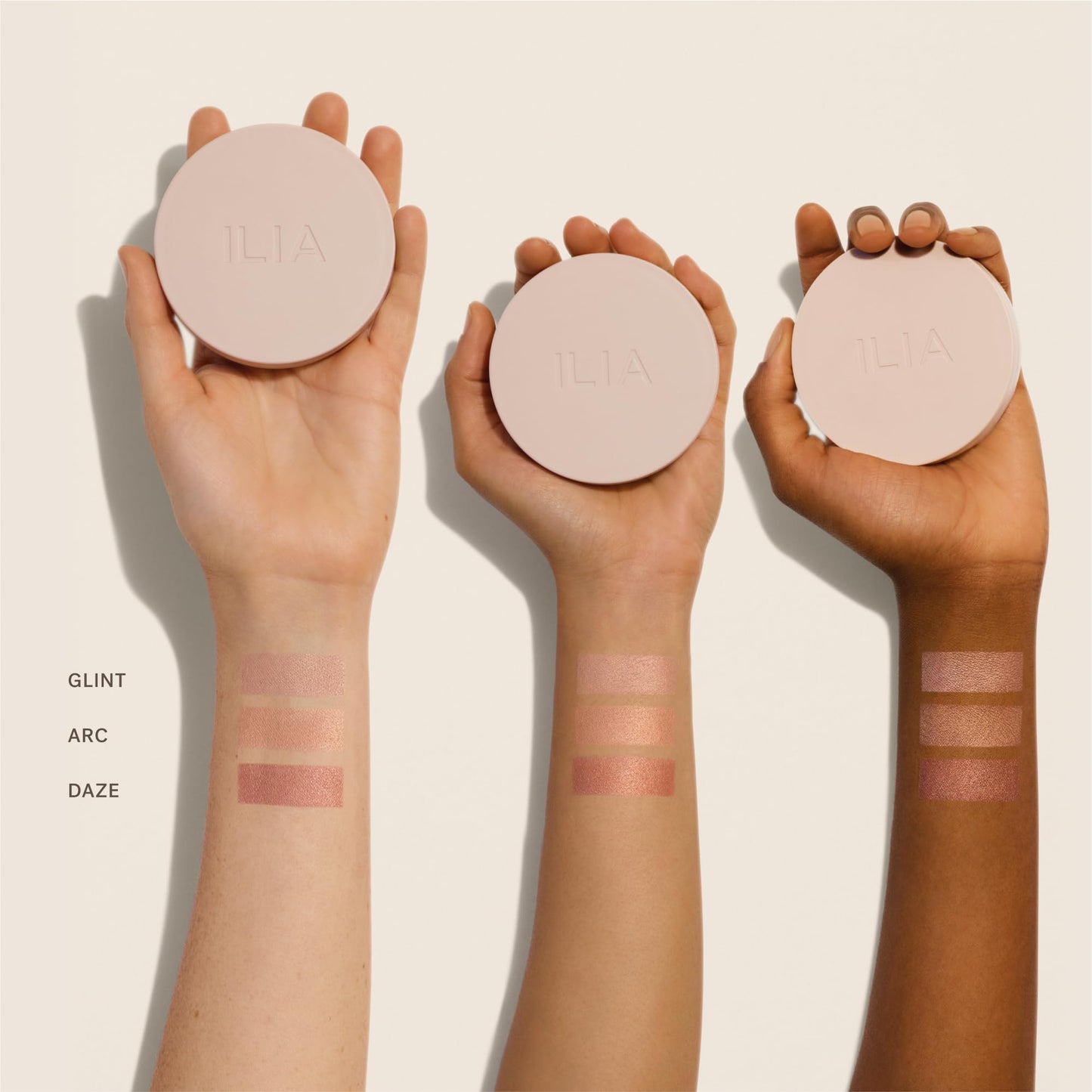 ILIA - Lightshift Cream Highlighter | Non-Comedogenic, Long-Lasting, Vegan, Cruelty-Free | Weightless, Seamless, Silky Highlighter (Arc - Peachy Gold Beauty & Personal Care ILIA