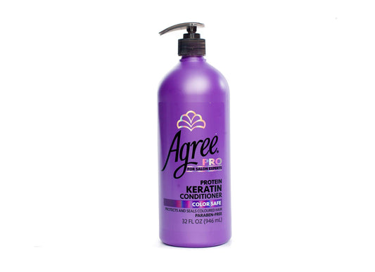 Agree Keratin Conditioner, Color Safe and Paraben Free, 32 oz