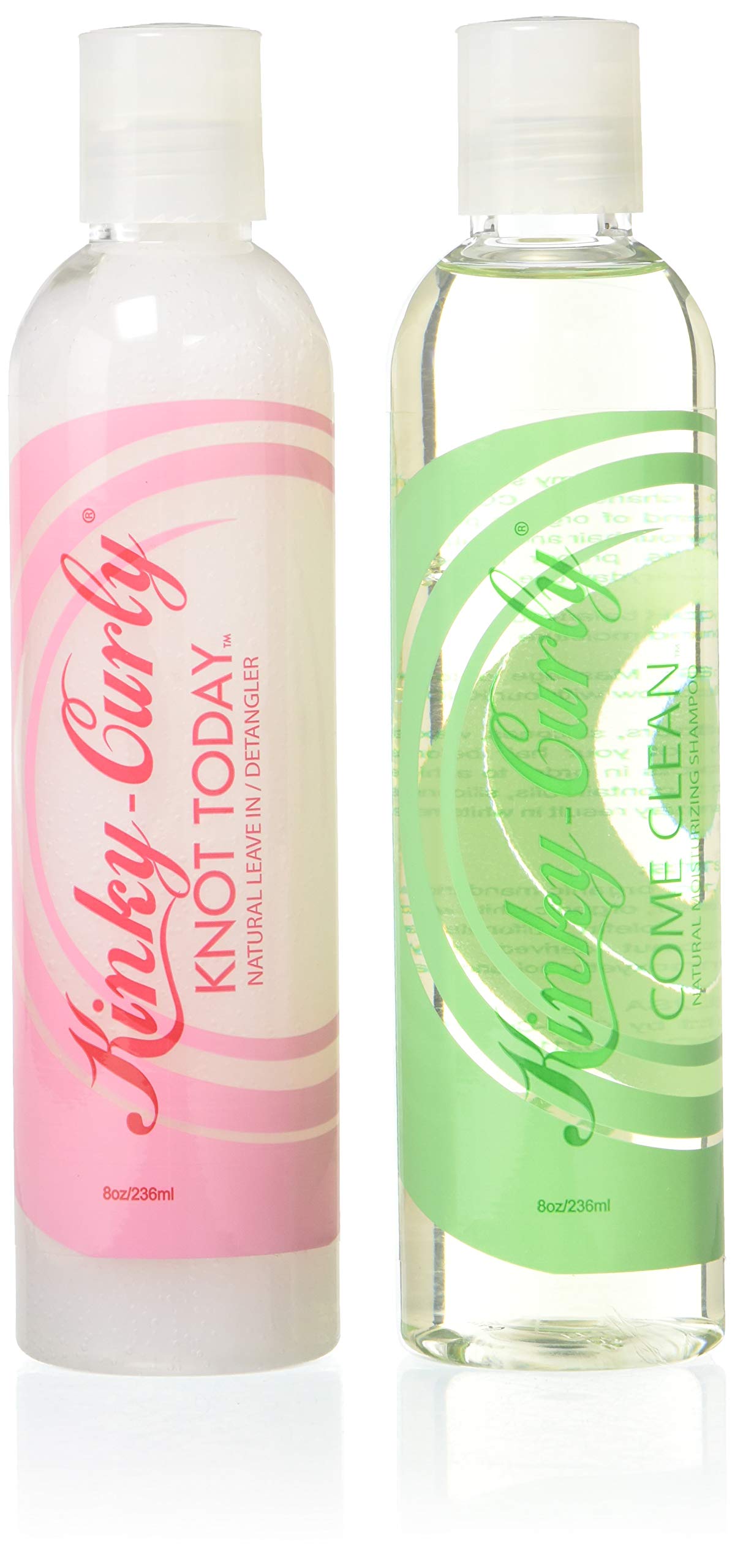 Kinky Curly Knot Today + Come Clean Shampoo Combo Set Beauty & Personal Care Kinky Curly