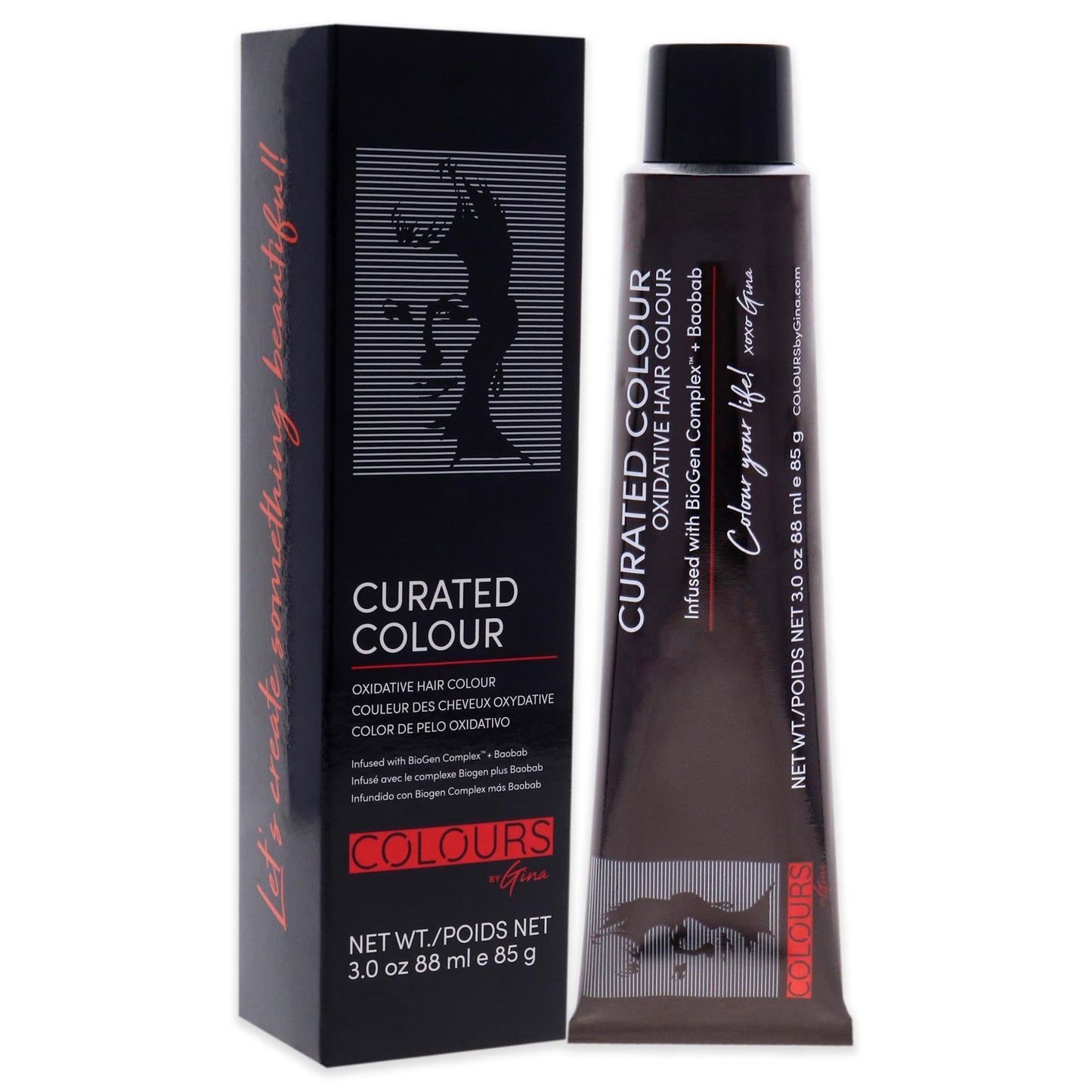 Colours By Gina Curated Colour - 6.43-6CG Dark Coppery Golden Blonde by Colours By Gina for Unisex - 3 oz Hair Color Beauty & Personal Care Colours By Gina