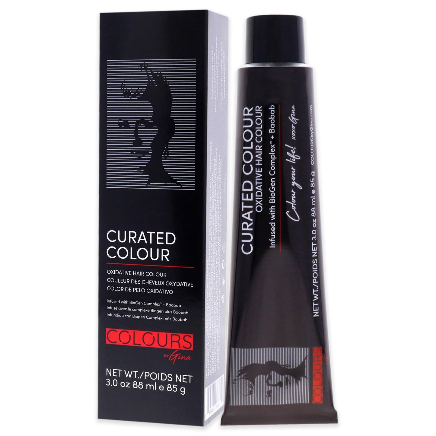 Colours By Gina Curated Colour - 5.77-5W Light Warm Brown by Colours By Gina for Unisex - 3 oz Hair Color Beauty & Personal Care Colours By Gina