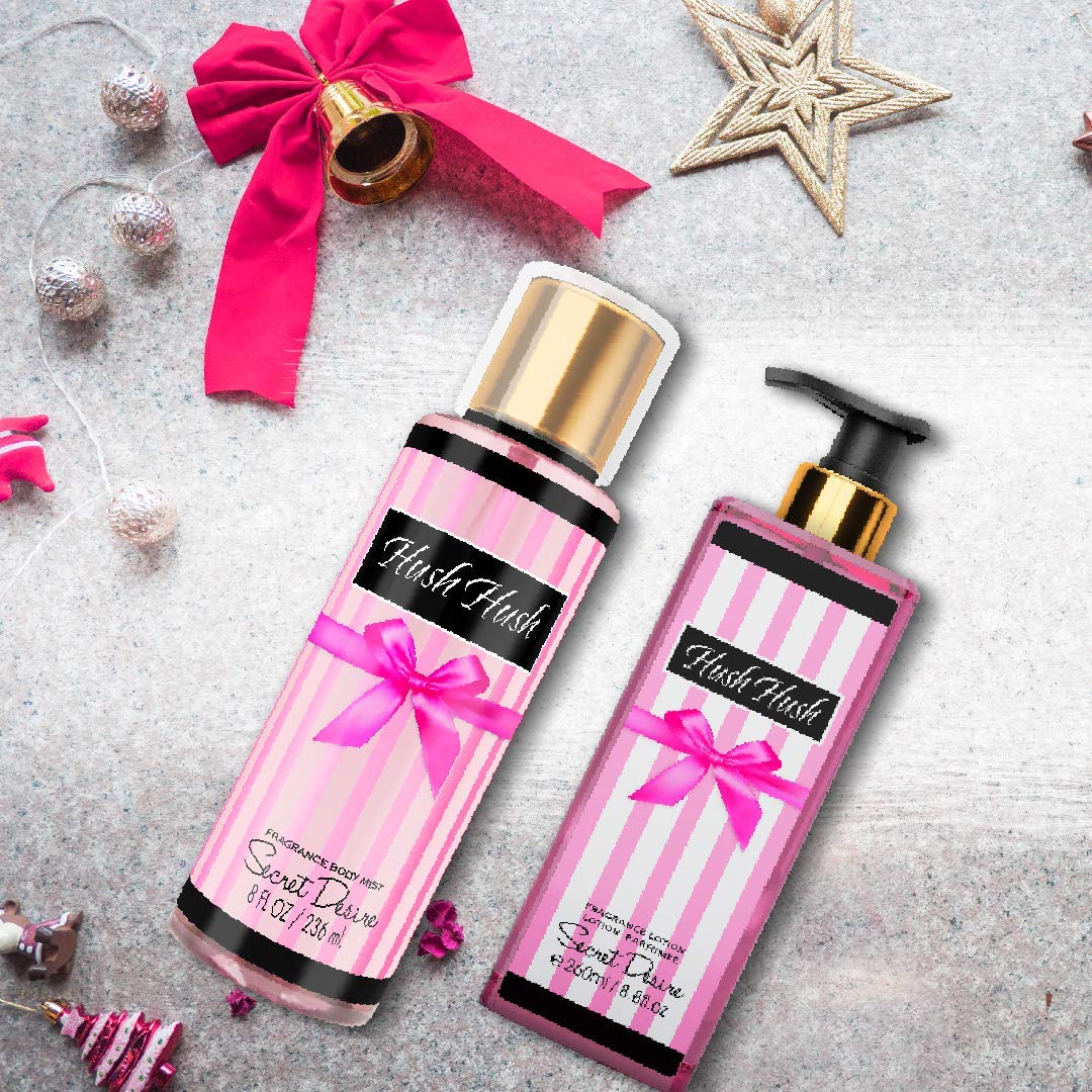 Secret Desire Luxury Fragrance Body Mist (hush hush) Beauty & Personal Care Secret Desire