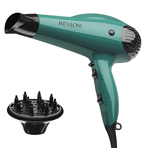 Revlon Volume Booster Hair Dryer | 1875W for Voluminous Lift and Body, (Green) Beauty & Personal Care REVLON