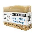 O My! Goat Milk Pumice Soap 6oz | Made with Farm-Fresh Goat Milk | Free of Parabens & More | Handcrafted USA Beauty & Personal Care O My!
