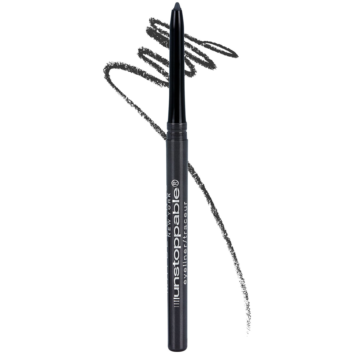 MAYBELLINE NEW YORK Unstoppable Eyeliner Carded, Pewter, 0.01 Ounce Beauty & Personal Care MAYBELLINE