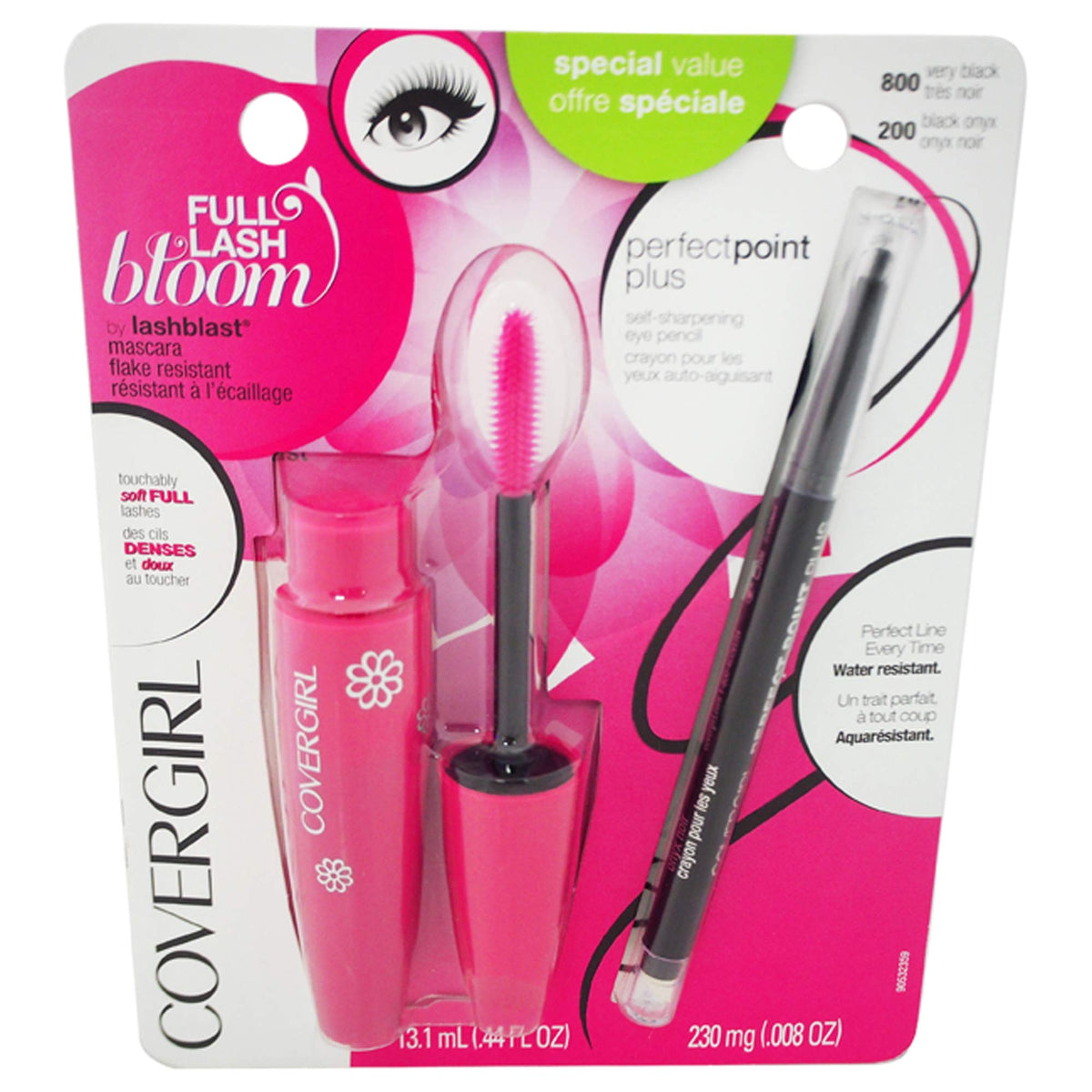 COVERGRIRL Full Lash Bloom + Perfect Point Plus Eyeliner - 200 Black Onyx