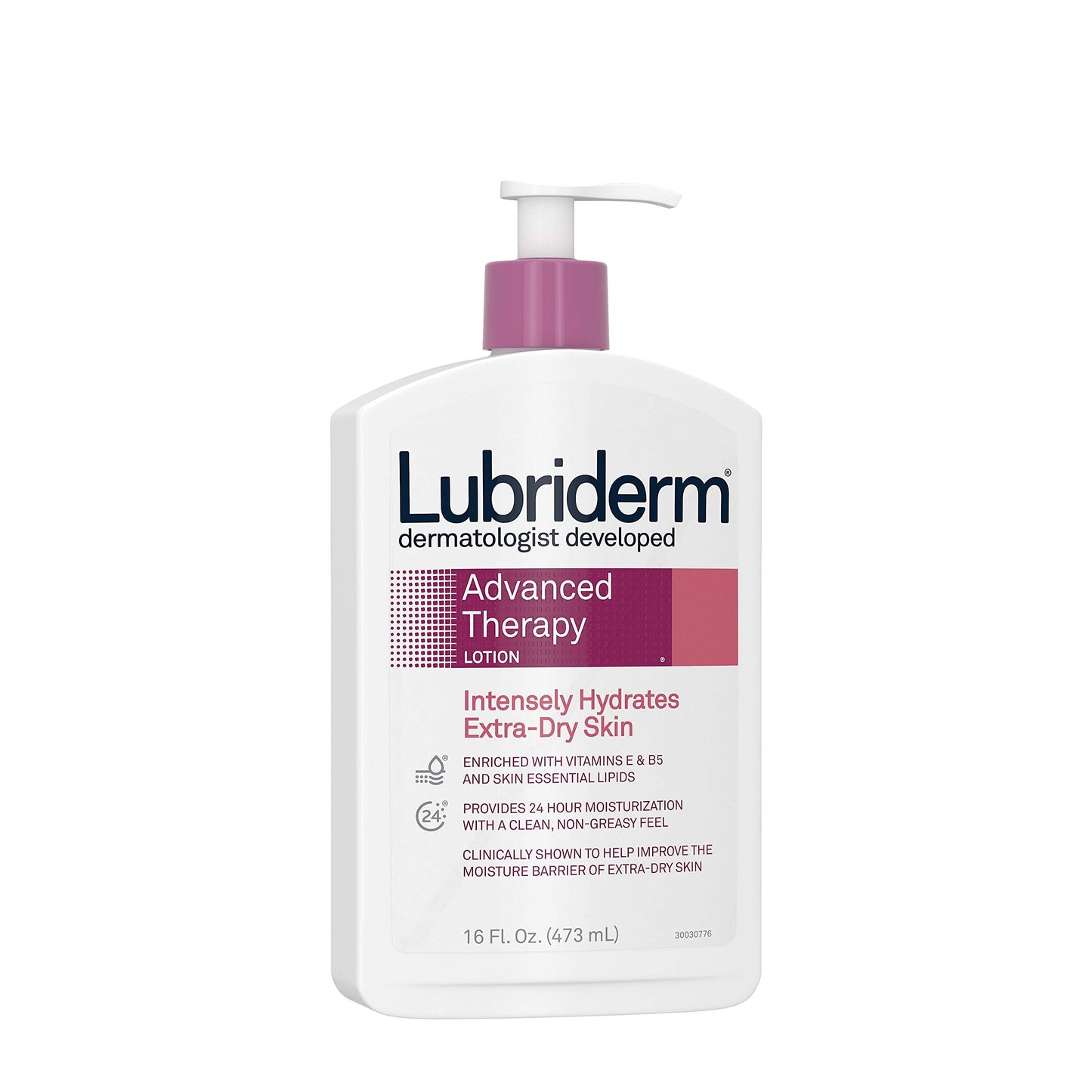 Lubriderm Advanced Therapy For Extra Dry Skin Moisturizing Lotion 16 oz (Pack of 12) Beauty & Personal Care Lubriderm